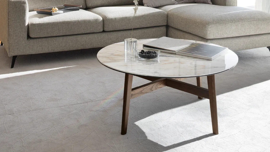 Tavolino rotondo Abrey di Calligaris