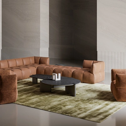 Tavolino in legno Flatiron di Bonaldo