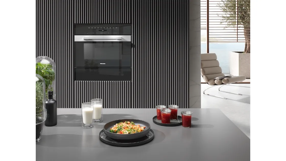 Forno a Microonde da incasso M 7244 TC di Miele