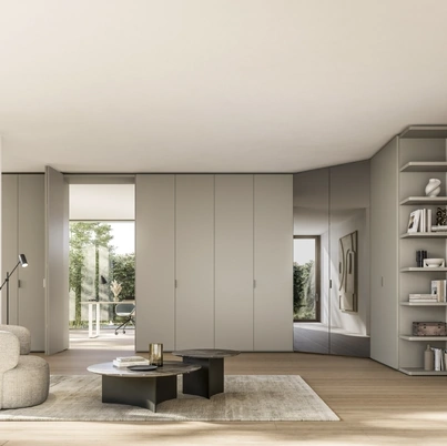 Armadio Angolare Anta Nexta di Sangiacomo