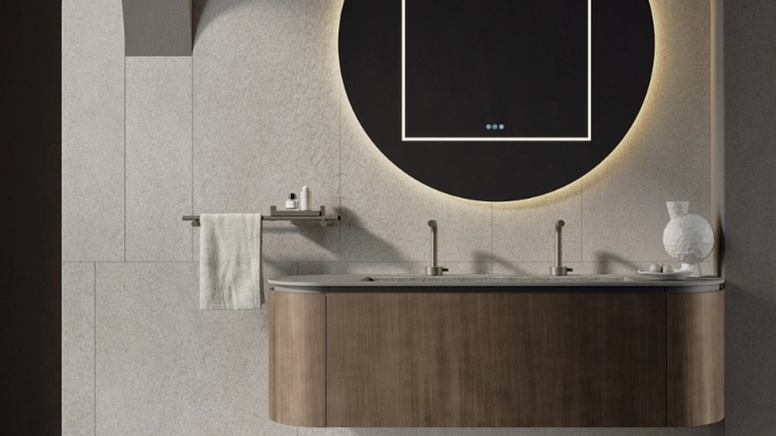 Mobile da Bagno sospeso Elle 06 di Novello