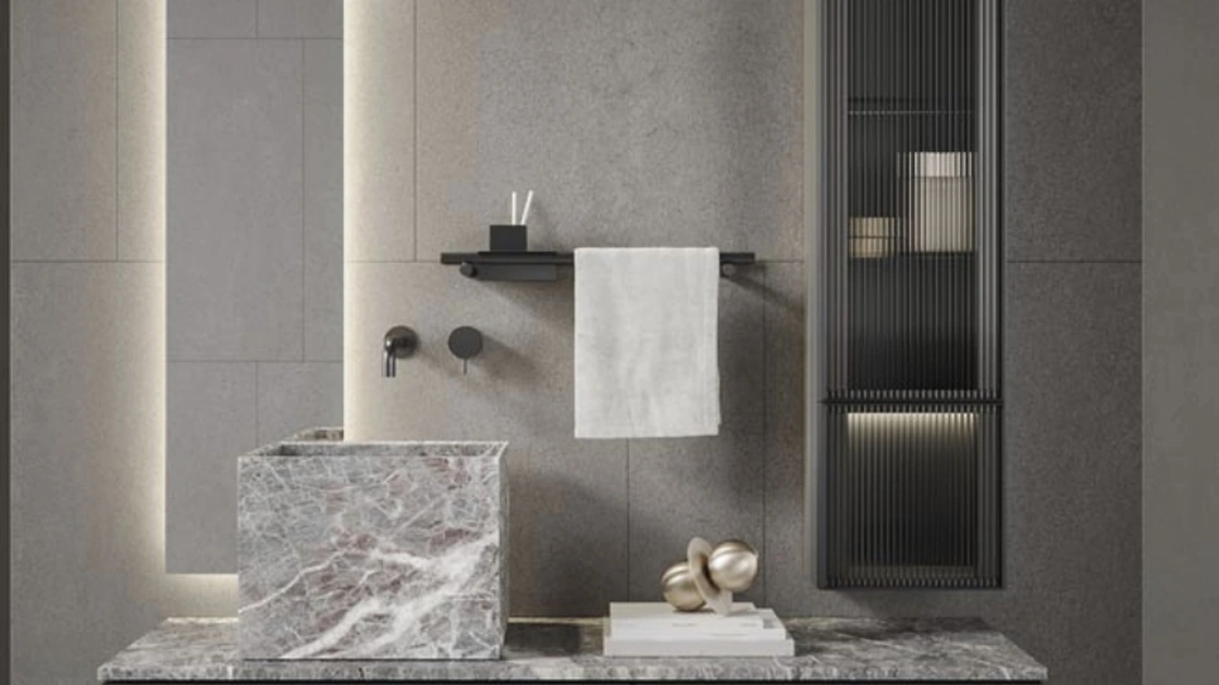 Mobile da Bagno sospeso Quari New 06 di Novello