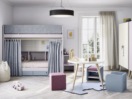 Cameretta con letti a castello Ergo di Nidi