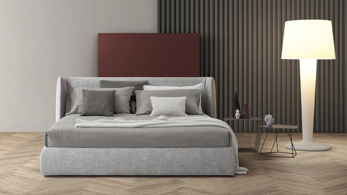 Letto con testiera Basket di Bonaldo