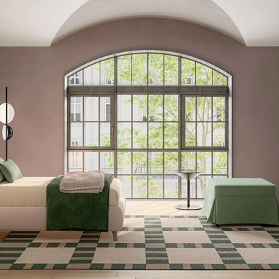 Letto Singolo in tessuto Giselle di Twils