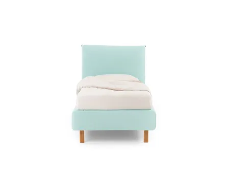 Letto singolo con contenitore London di Noctis