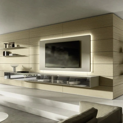 Parete Attrezzata Domino Boiserie 08 di Sangiacomo