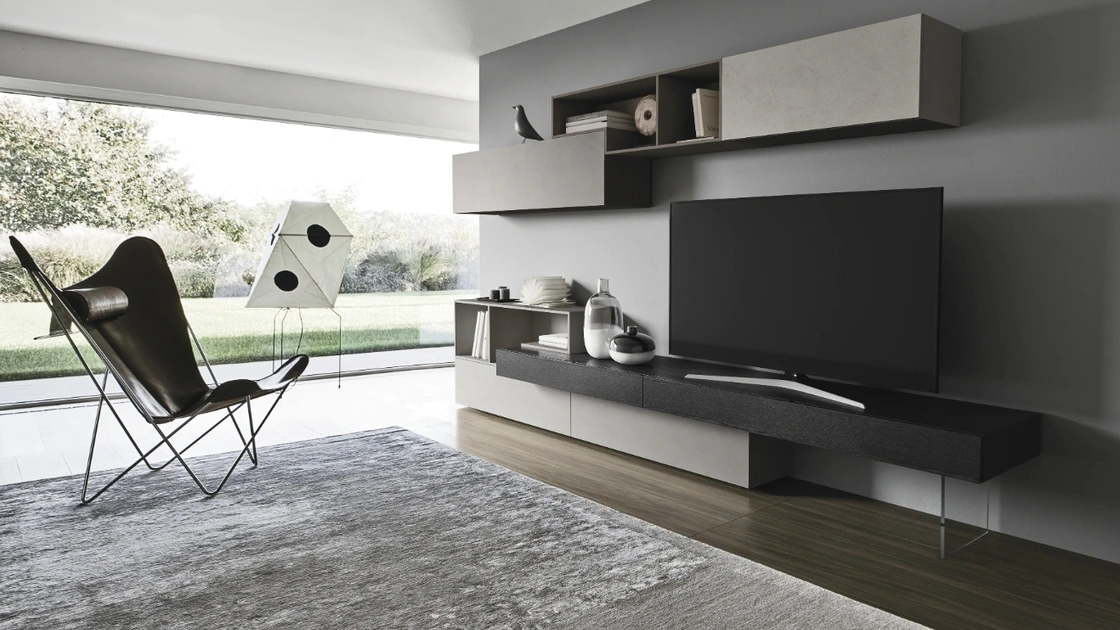 Parete Attrezzata Lampo 029 di Sangiacomo