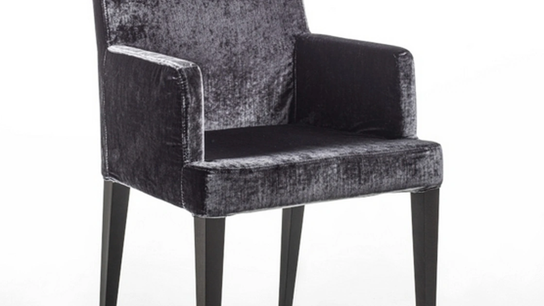 Poltroncina in tessuto Munich di Ventura