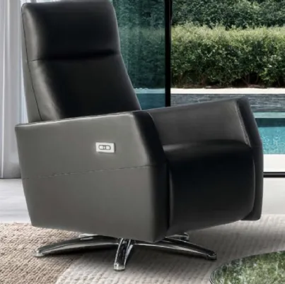 Poltrona relax Aurora Swivel di Spaziorelax