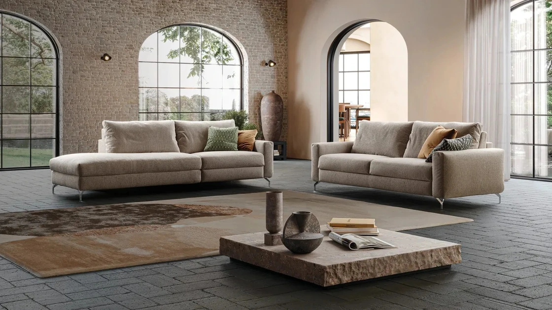 Divano Letto lineare Liss Cut di Family Bedding