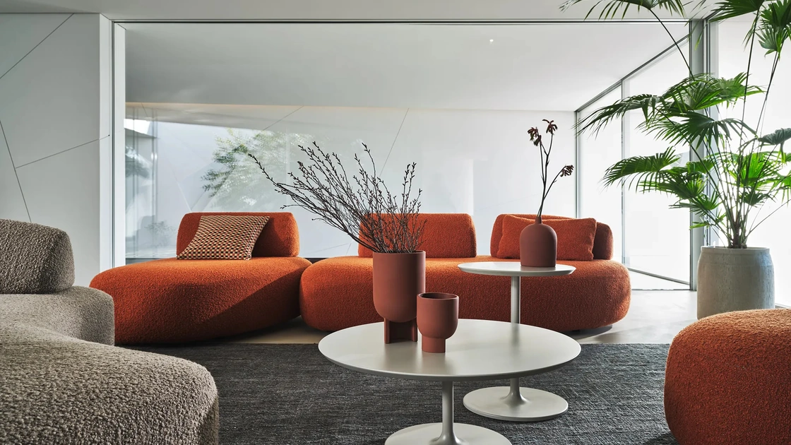 Salotto di design Kamari island di Twils