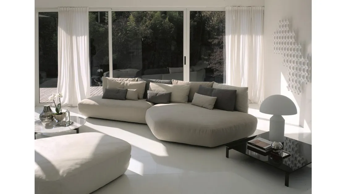 Divano con penisola Pack di Swan