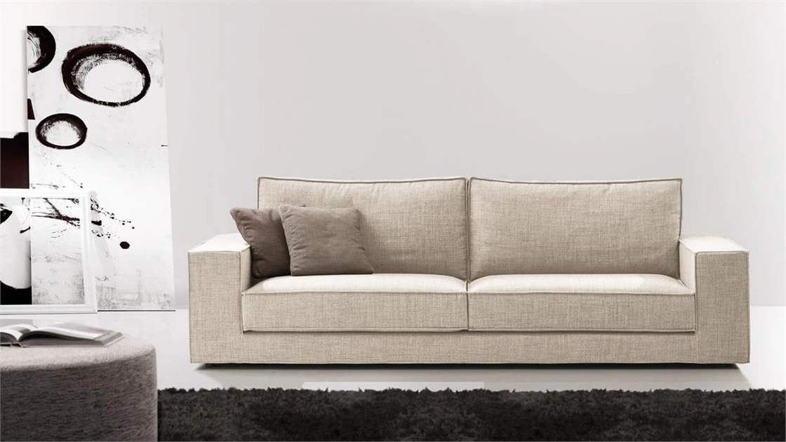 Divano lineare in tessuto Smart di Ventura