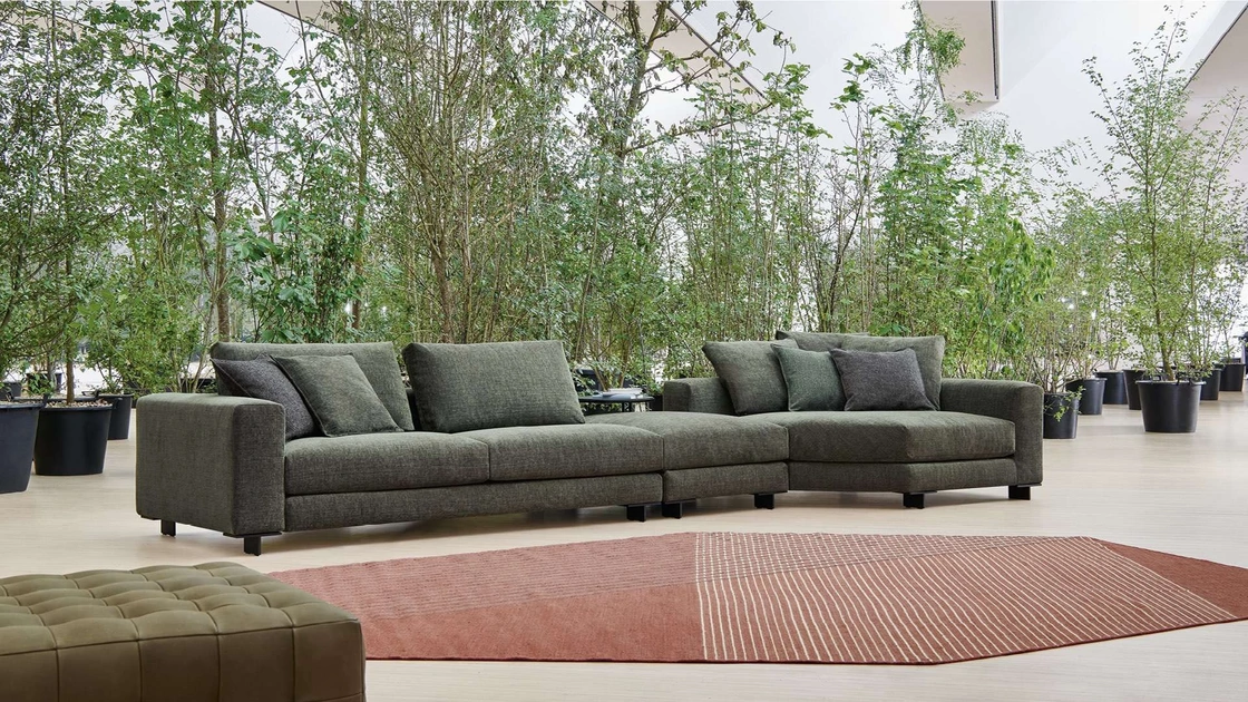 Divano con penisola T-Time di Twils Lounge