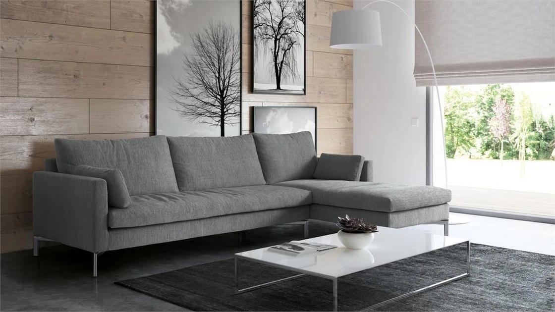 Divano con penisola Swing 92 di Ventura