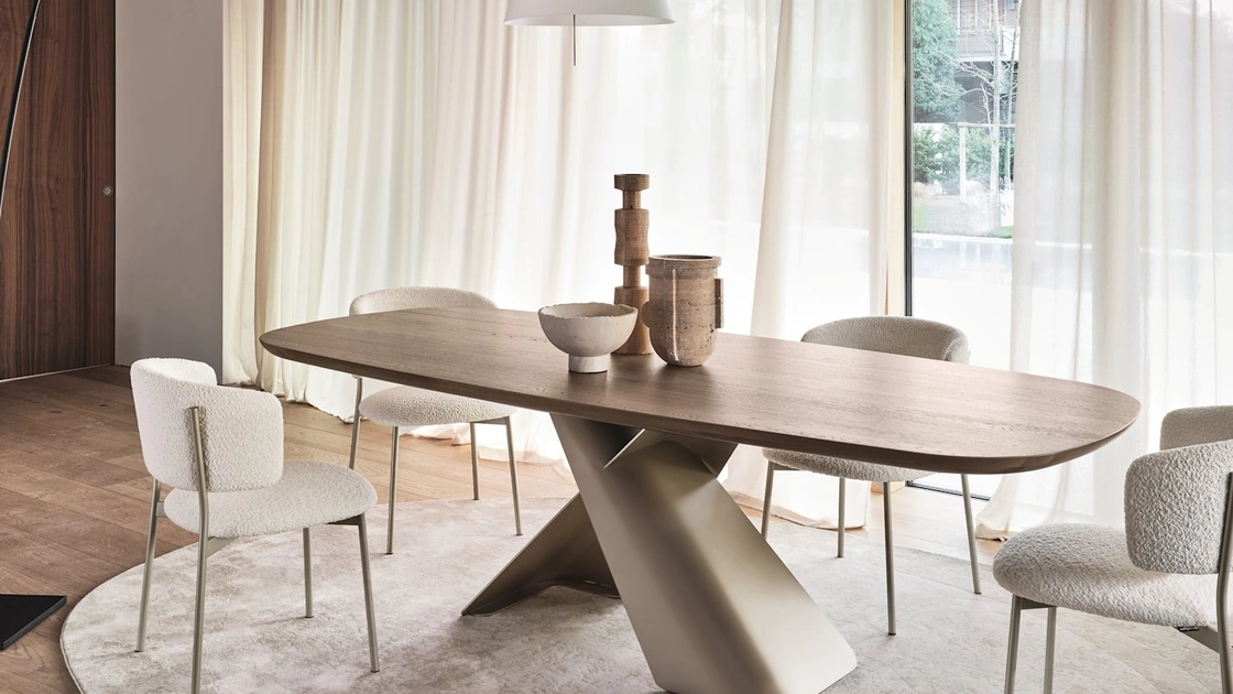 Tavolo Axiom legno di Calligaris