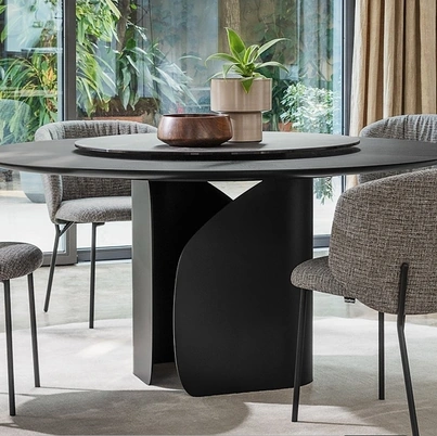 Tavolo rotondo Twins di Calligaris