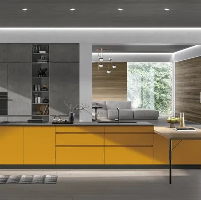 Cucina Moderna con isola Karma 10 di Stosa