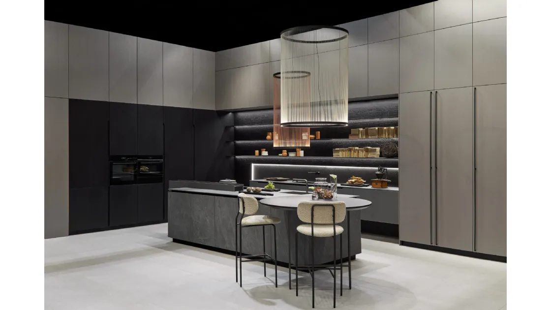 Cucina Moderna ME Materia Orobico Grigio di Meson's Cucine