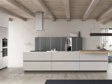 Cucina Moderna M2 Linea Grigio Efeso di Meson's Cucine