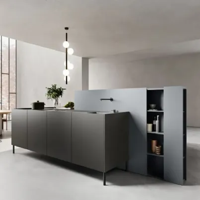 Cucina moderna ME Slim Ossidato Lava di Meson's Cucine