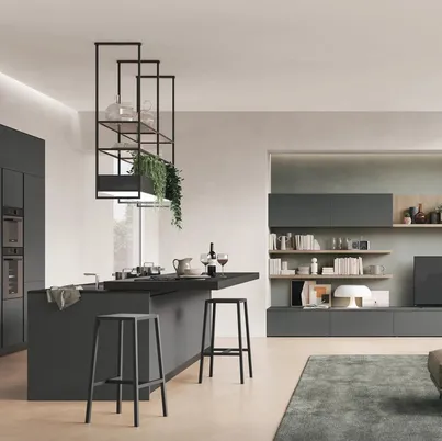 Cucina Moderna con isola Young 07 di Stosa